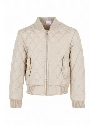 Ватирано яке за момиче URBAN CLASSICS UCK806-02903 БЯЛ ПЯСЪК