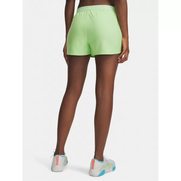  Дамски шорти UNDER ARMOUR TECH PLAY UP SHORTS 1389882-712 ЗЕЛЕНО 