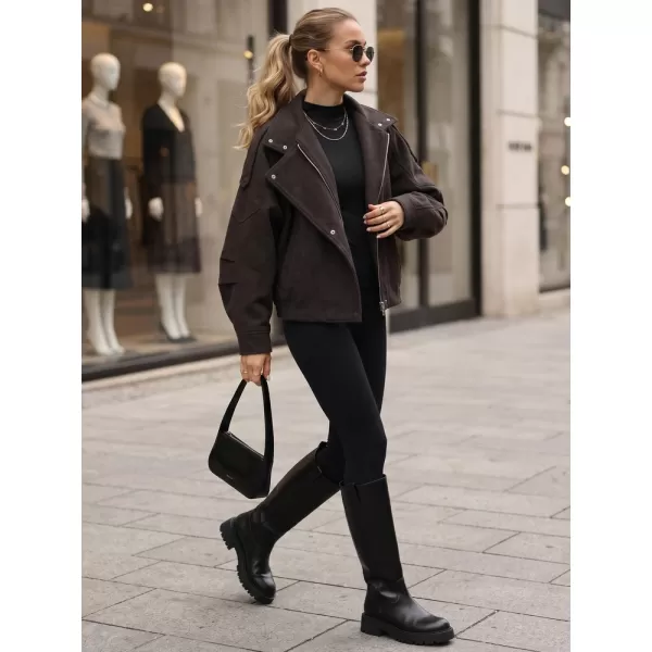  Дамско яке DSTREET TY6034 КАФЯВО 