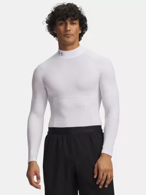 Мъжка тениска UNDER ARMOUR UA HG ELITE COMP MOCK LS 6015385-100 БЯЛО