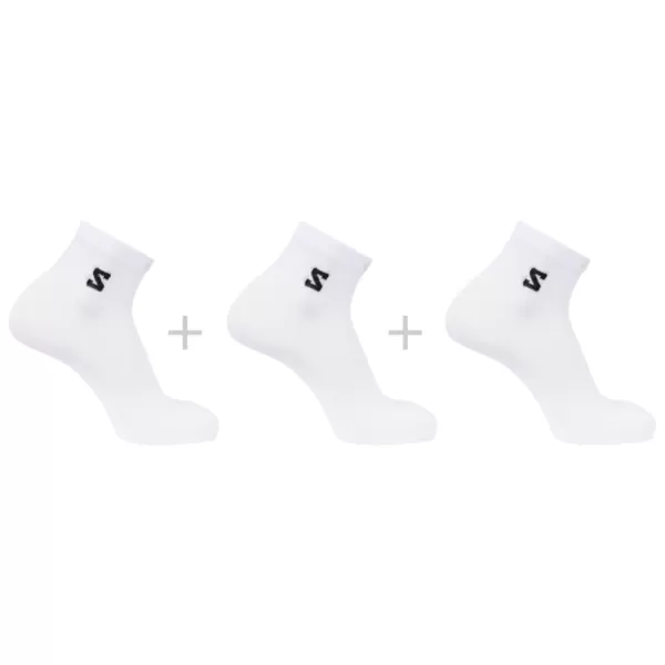  Чорапи SALOMON EVERYDAY LITE QUARTER 3-PACK LC2911800 БЯЛО 