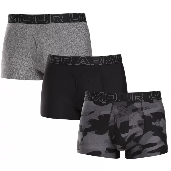  Мъжки боксерки UNDER ARMOUR M UA PERF TECH NOV 3IN - 3PK 1383883-001 ЧЕРЕН 