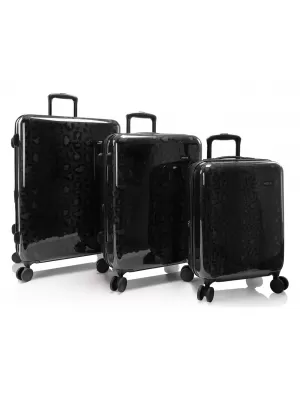 Комплект куфари HEYS Elite S, M, L ЧЕРЕН ЛЕОПАРД