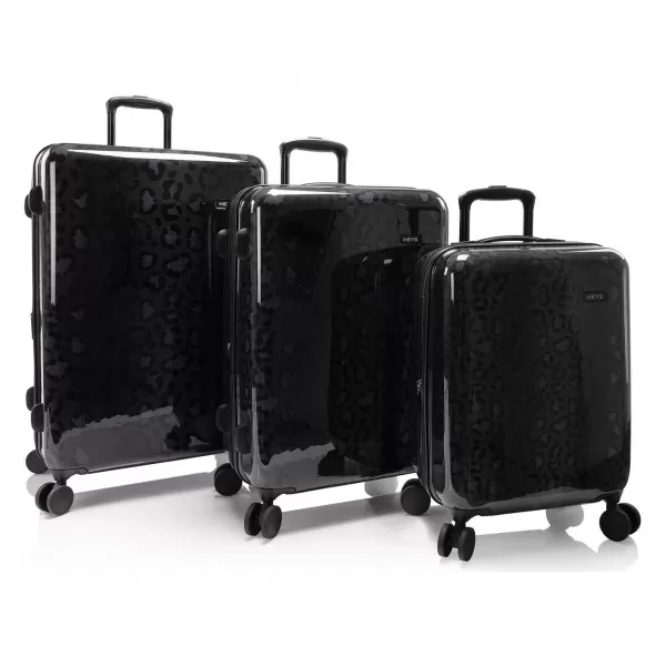  Комплект куфари HEYS Elite S, M, L ЧЕРЕН ЛЕОПАРД 