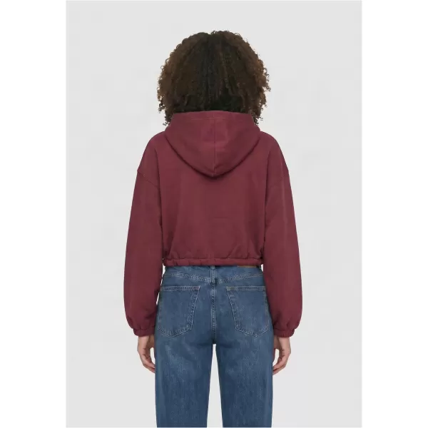  Дамски суичър URBAN CLASSICS TB8635-00606 БОРДО 