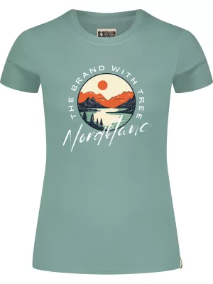 Дамска тениска NORDBLANC STARLIGHT NBSLT8176 ЗЕЛЕНО