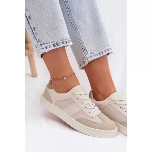  Дамски кецове BIG STAR SHOES TT274768 БЕЖОВО 