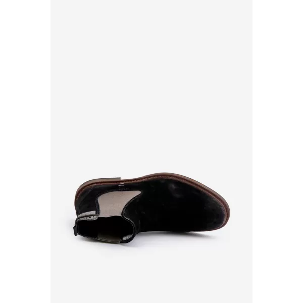  Мъжки обувки BIG STAR SHOES OO174154 ЧЕРЕН 