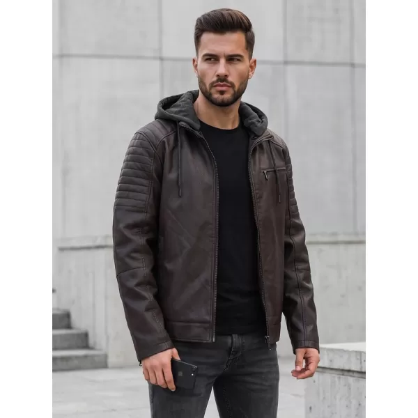  Мъжко яке DSTREET TX5142 КАФЯВО 