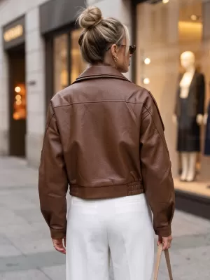 Дамско яке DSTREET TY5845 КАРАМЕЛ