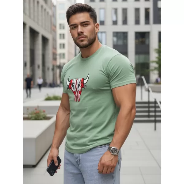  Мъжка тениска DSTREET RX4930 СВЕТЛО ЗЕЛЕНО 