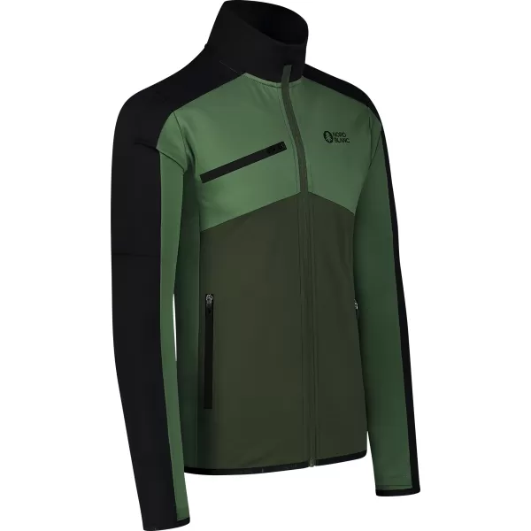  Мъжки суичър powerfleece NORDBLANC CUSP NBSFM8334 ЗЕЛЕНО 