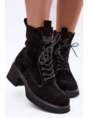 Дамски обувки VINCEZA 67009 ЧЕРЕН