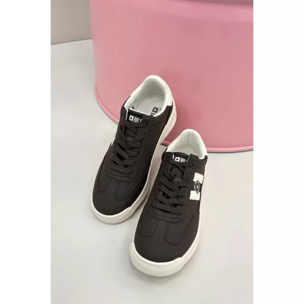  Дамски кецове BIG STAR SHOES UU274024 КАФЯВО/БЕЖОВО 
