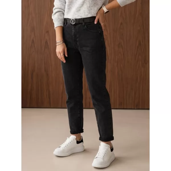  Дамски дънки DSTREET 1 UY3239 ЧЕРЕН 