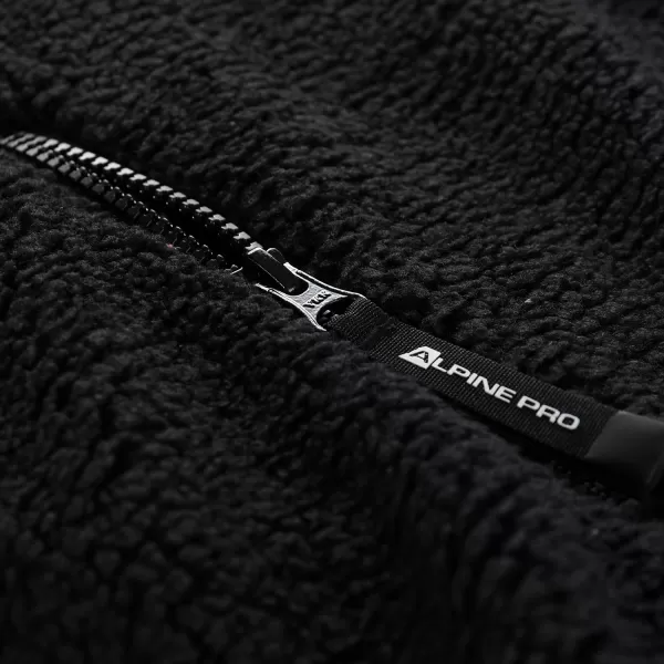  Мъжки топъл суичър ALPINE PRO FERAD 3 ЧЕРЕН 
