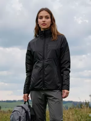 Дамско ултралеко яке ALPINE PRO GEREDA ЧЕРЕН