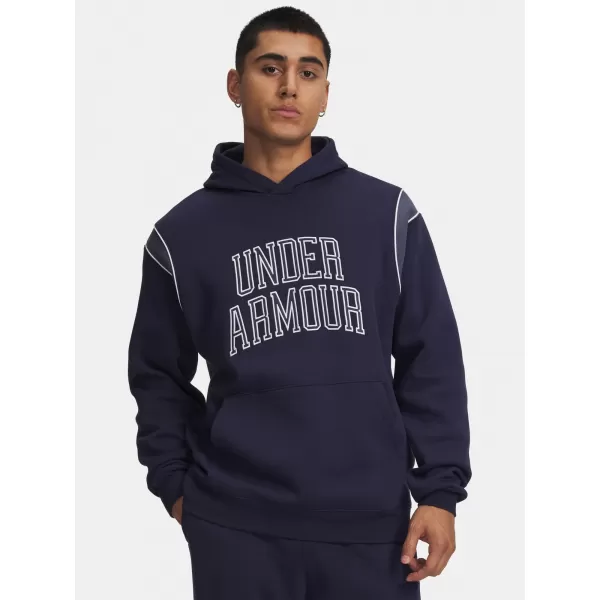  Мъжки суичър UNDER ARMOUR RIVAL FLEECE NOV HOODIE 6009353-410 СИНЬО 