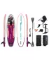 Дъска за гребане RIDEWAVE BLAZEBRAND 9'6'' COMBO НЕОПРЕДЕЛЕН
