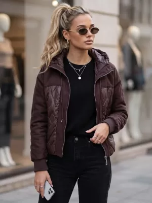 Дамско яке DSTREET TY6094 БОРДО