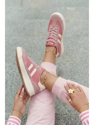 Дамски кецове BIG STAR SHOES TT274160 РОЗОВО