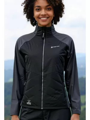 Дамски суичър ALPINE PRO JORWA 2 ЧЕРЕН