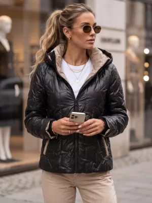 Дамско яке DSTREET TY5803 ЧЕРЕН
