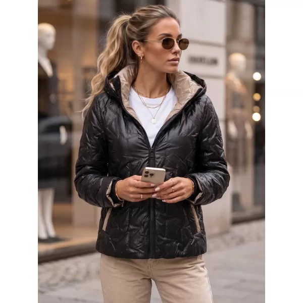  Дамско яке DSTREET TY5803 ЧЕРЕН 