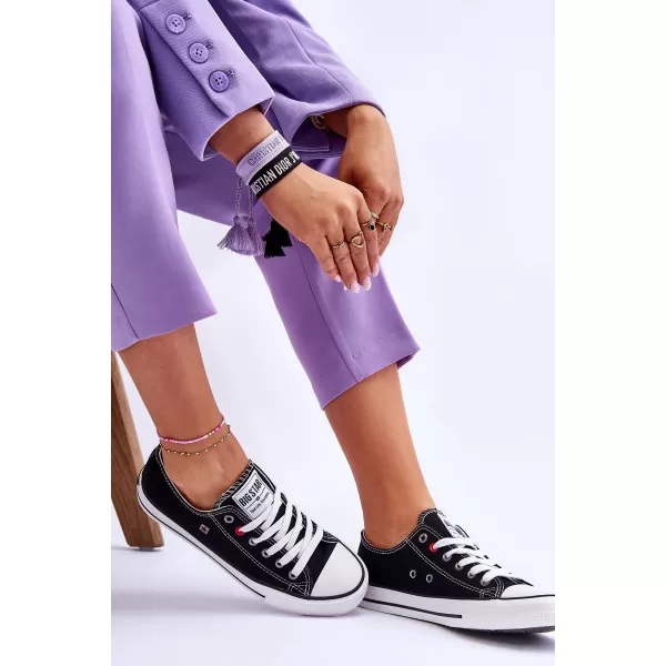  Дамски кецове BIG STAR SHOES T274023 ЧЕРЕН 