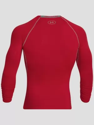 Мъжка компресионна риза UNDER ARMOUR HG LS 1257471-600 ЧЕРВЕНО