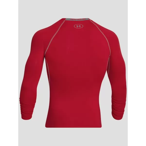  Мъжка компресионна риза UNDER ARMOUR HG LS 1257471-600 ЧЕРВЕНО 