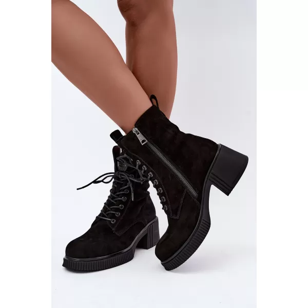 Дамски обувки VINCEZA 67009 ЧЕРЕН 