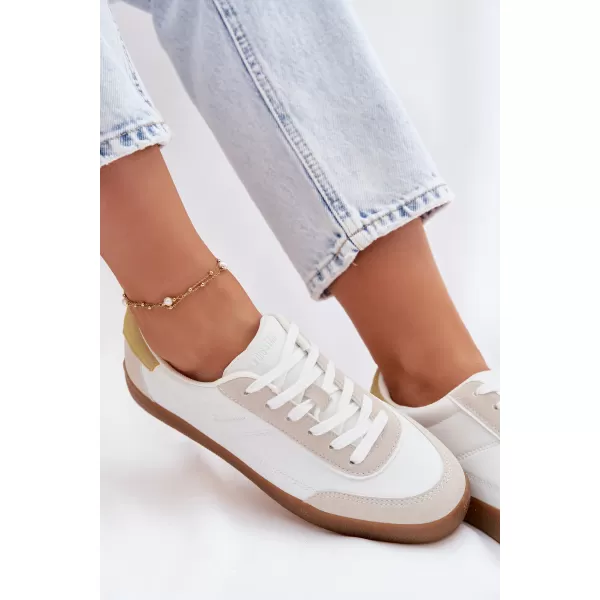  Дамски кецове BIG STAR SHOES TT274310 БЯЛО 