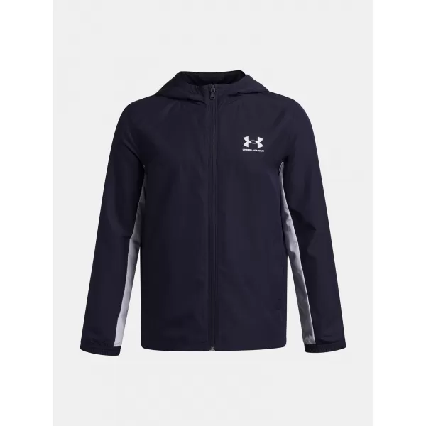  Яке за момче UNDER ARMOUR UA B RIVAL WVN JACKET 1390154-410 СИНЬО 