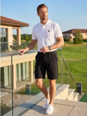 Мъжки шорти ALTISPORT ATS SHORT CLASSIC-FIT 9 ЧЕРЕН