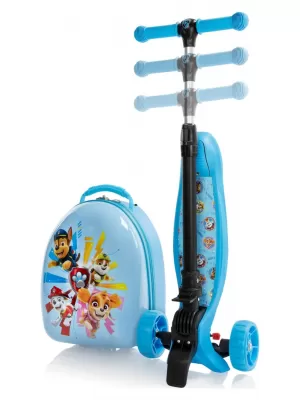 Детски куфар HEYS TURBO TOTS SCOOTER 16426 PAW PATROL СИН