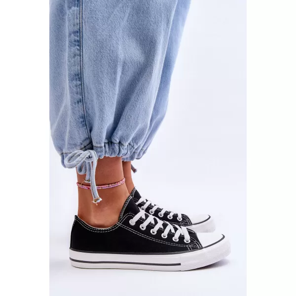  Дамски кецове BOTO 860-A ЧЕРЕН 