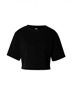 Дамска тениска URBAN CLASSICS TB8288 ЧЕРЕН