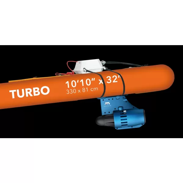  Падълборд с мотор AQUA MARINA GO Turbo 320 ЖЪЛТО СИВО 