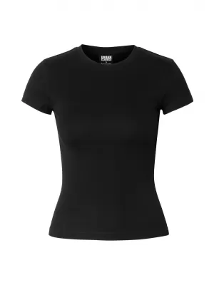 Дамска тениска URBAN CLASSICS TB8569-00007 ЧЕРЕН