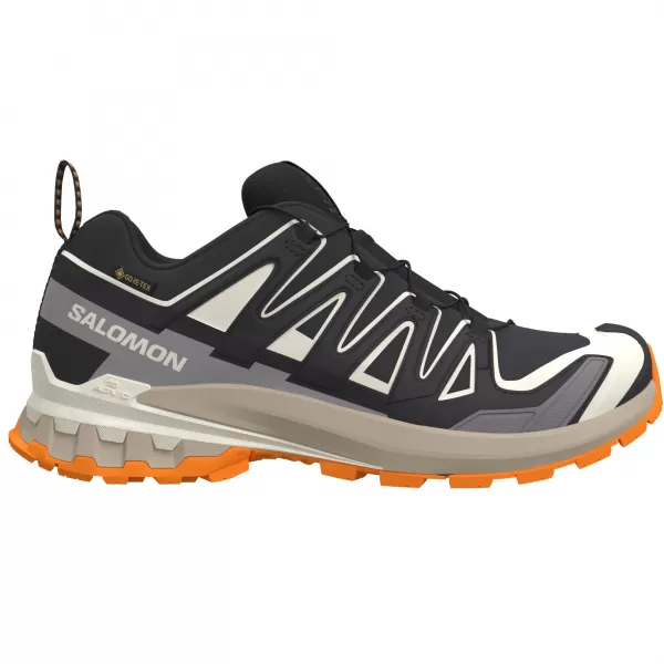  Мъжки обувки SALOMON XA PRO 3D V9 GORE-TEX L47881900 ЧЕРЕН/ВАНИЛОВ ЛЕД/КУРКУМА 