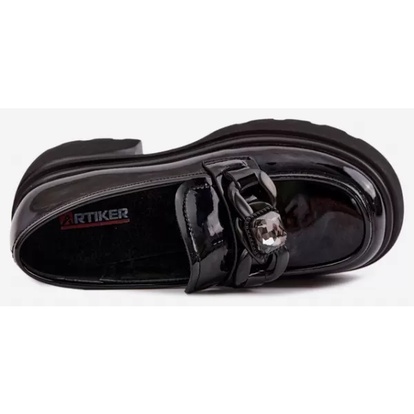  Дамски боти до глезена ARTIKER 55C1069 ЧЕРЕН 