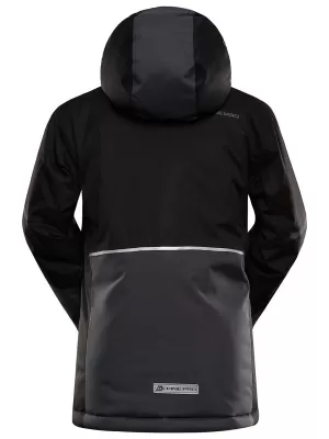 Детско ски яке ALPINE PRO DEARO 3 ЧЕРЕН