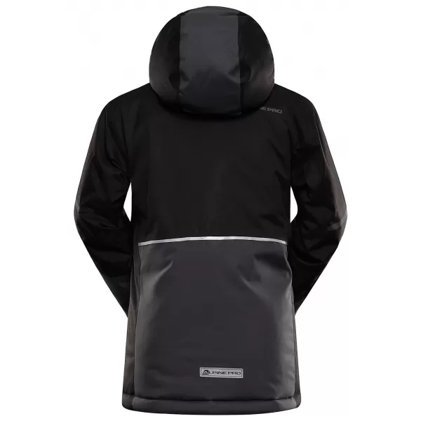  Детско ски яке ALPINE PRO DEARO 3 ЧЕРЕН 
