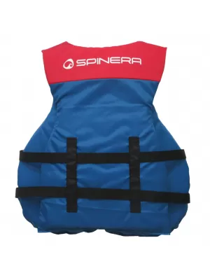 Жилетка за плуване SPINERA Universal Nylon 2 СИНЬО/ЧЕРВЕНО
