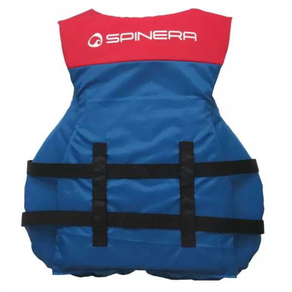  Жилетка за плуване SPINERA Universal Nylon 2 СИНЬО/ЧЕРВЕНО 