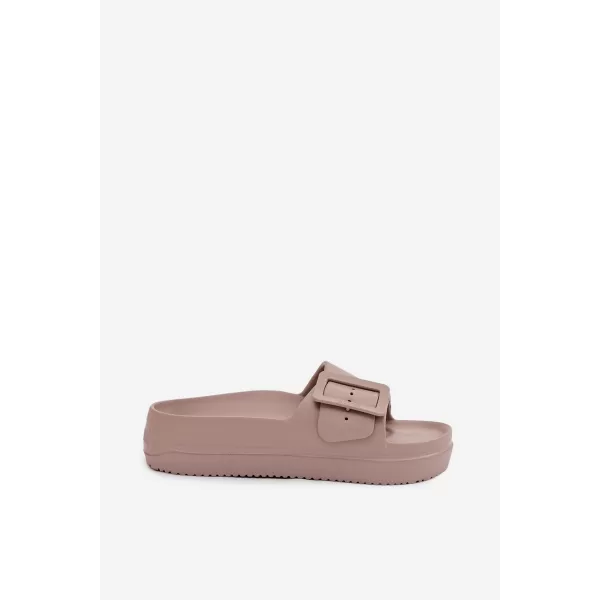 Дамски чехли BIG STAR SHOES TT274A079 БЕЖОВО 