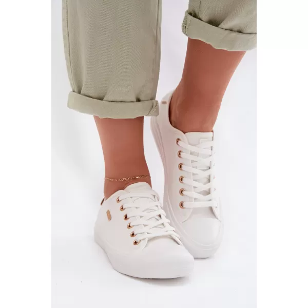  Дамски кецове BIG STAR SHOES TT274003 БЯЛО 