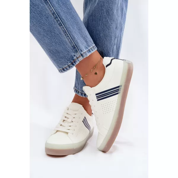  Дамски кецове BIG STAR SHOES TT274306 БЯЛО 