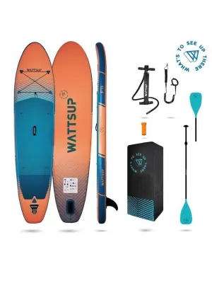 Дъска за гребане WATTSUP F11 Minicombo ORANGE НЕОПРЕДЕЛЕН